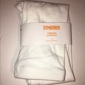 Gymboree White Leggings - NEW - Size 4